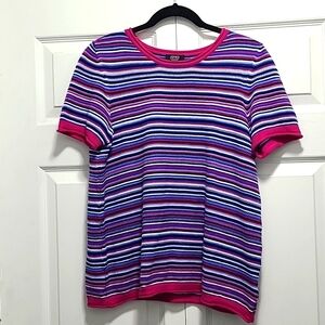 Jones New York Cute striped‎ shirt size M